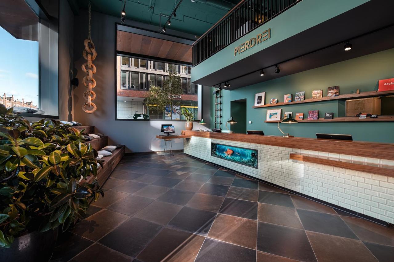 Pierdrei Hotel Hafencity Hamburg Ngoại thất bức ảnh